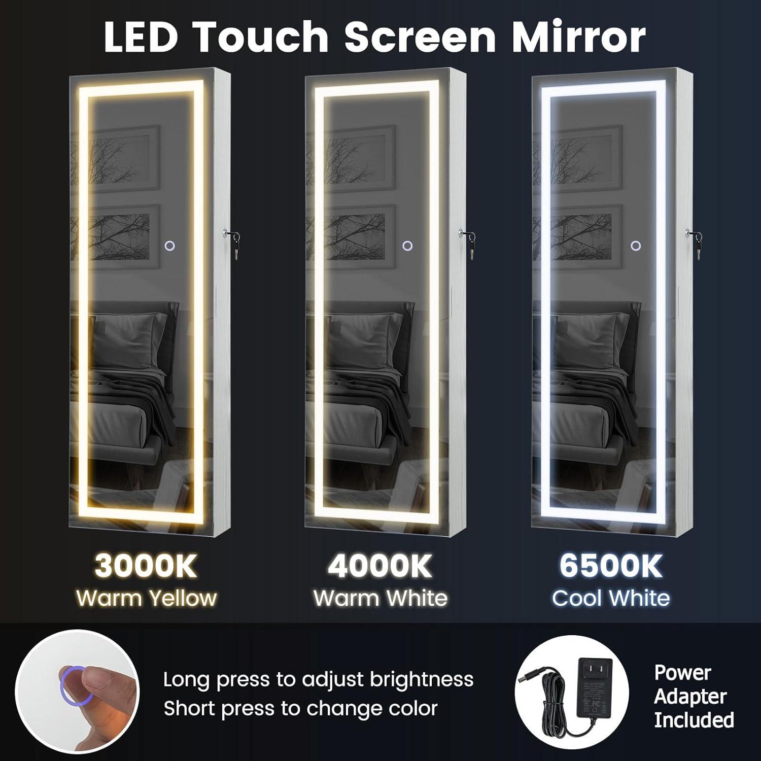 Bright, Spacious & Stylish: Exploring the CHARMAID LED Jewelry Cabinet