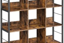 Bringing Industrial Flair And Functionality To Our Spaces With Vasagle 9 Cube Shelf