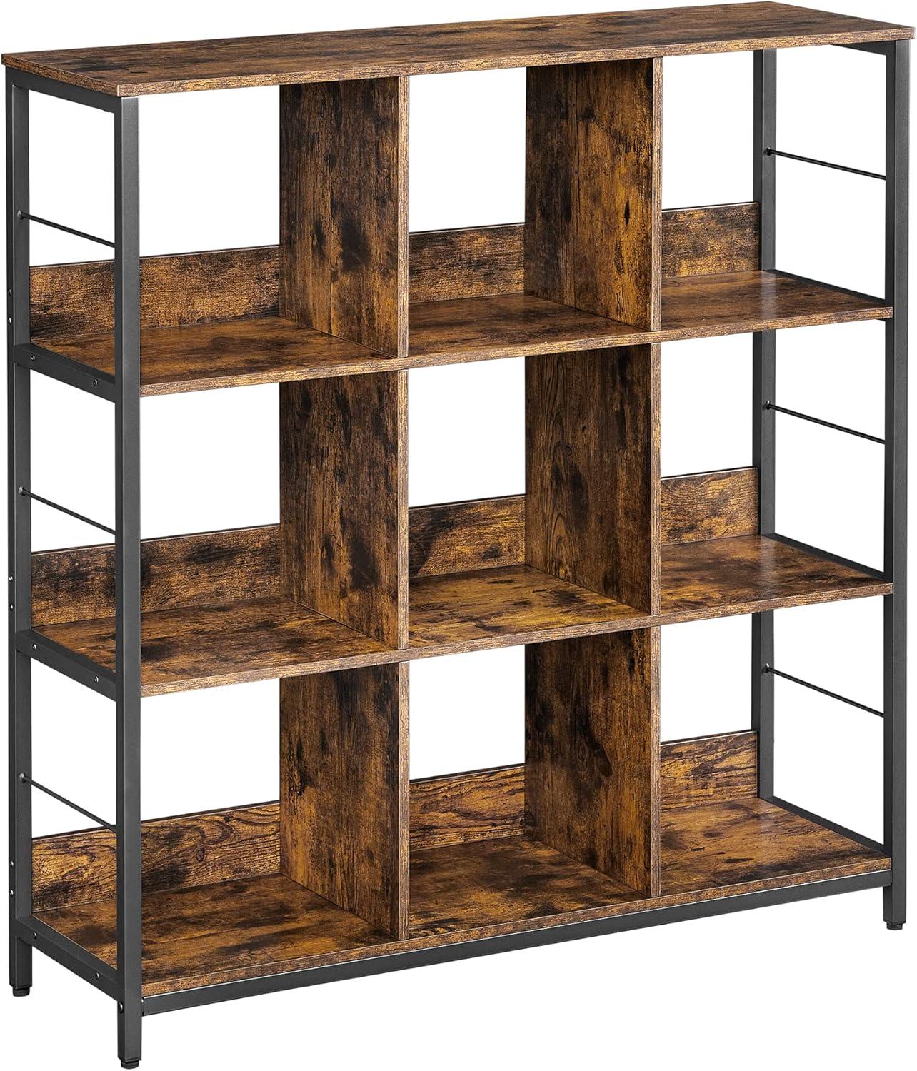 Bringing Industrial Flair And Functionality To Our Spaces With Vasagle 9 Cube Shelf