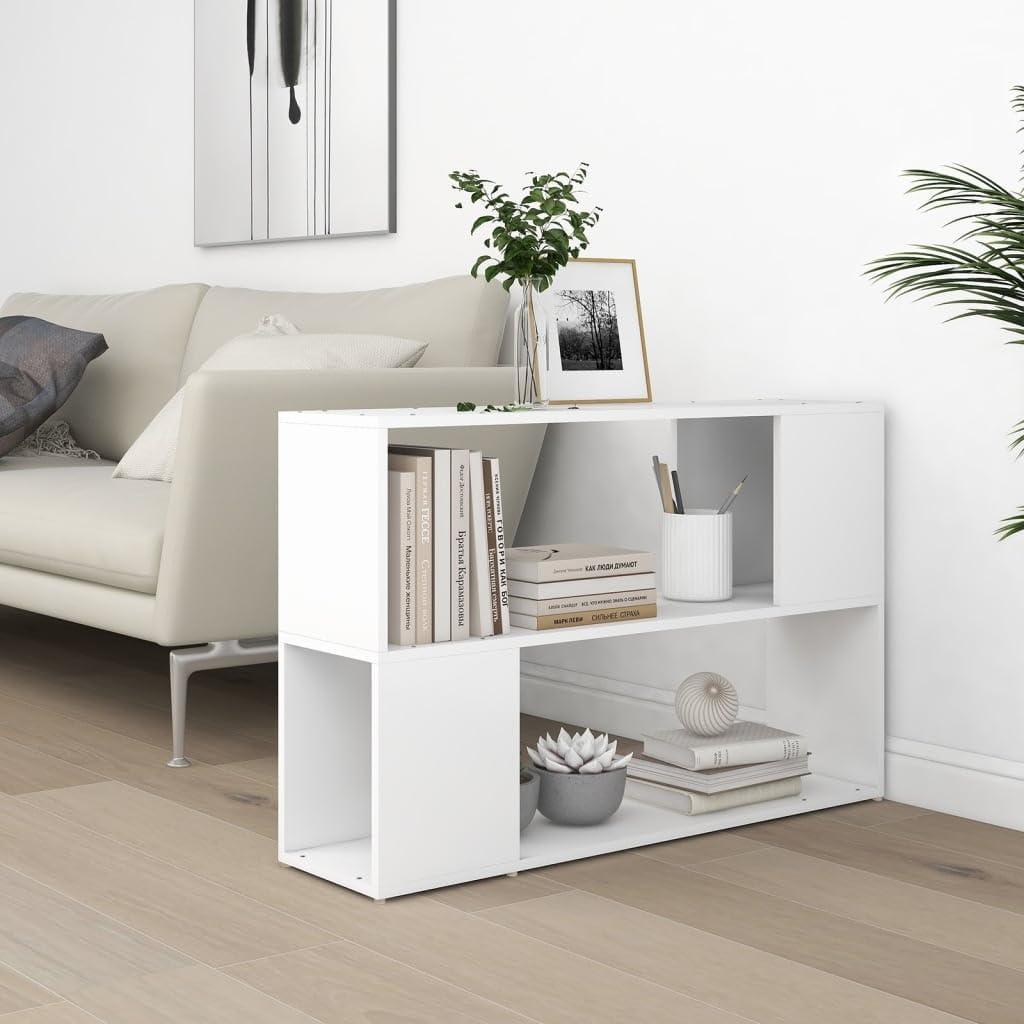 Bringing Scandinavian Simplicity and Storage Together: A Closer Look at vidaXL's White Book Cabinet