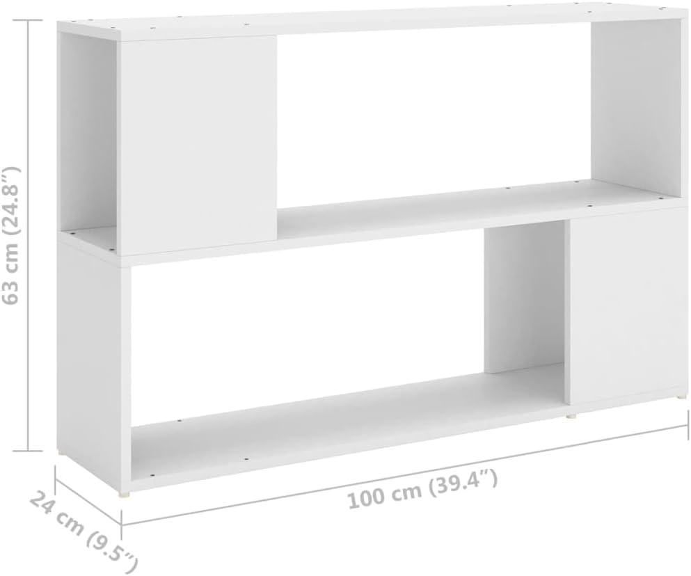bringing Scandinavian Simplicity and storage Together: A Closer look at vidaXL's White Book Cabinet