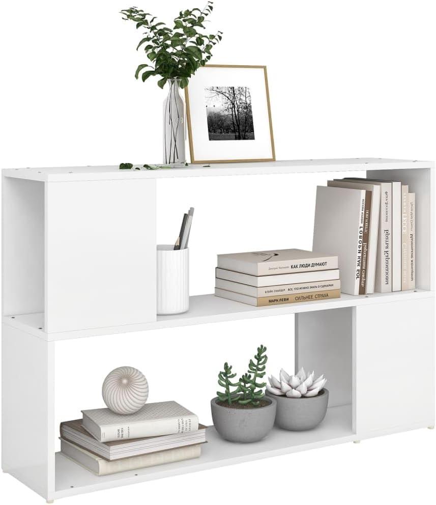 Bringing Scandinavian Simplicity and Storage Together: A Closer Look at vidaXL's White Book Cabinet