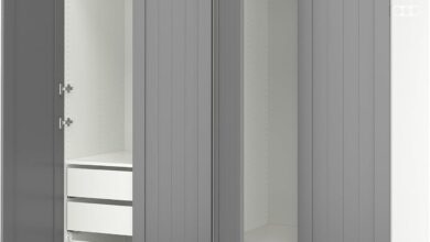 Customizable Calm Exploring The Versatile Gullaberg Pax Wardrobe Combo