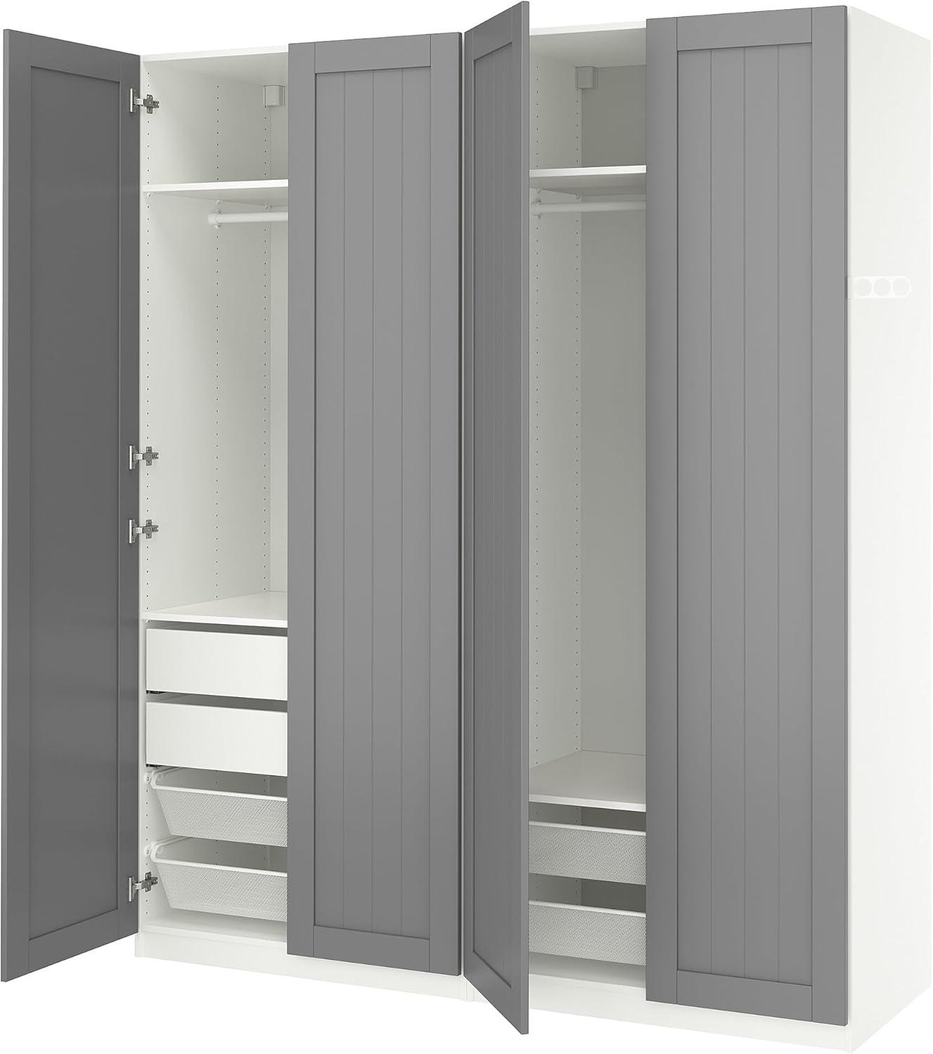 Customizable Calm Exploring The Versatile Gullaberg Pax Wardrobe Combo