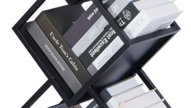 Discovering Space And Style With The 5 Tier Tree Bookshelf Organizer