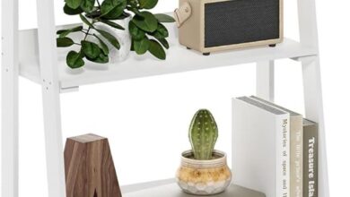 Discovering Space And Style With The Furinno 5 Tier Ladder Shelf