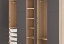Discovering Space And Style With The Pax Meraker Wardrobe In White Stained Oak