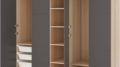 Discovering Space And Style With The Pax Meraker Wardrobe In White Stained Oak
