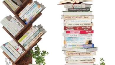 Discovering Style And Function In The Easycom 7 Tier Tree Bookshelf