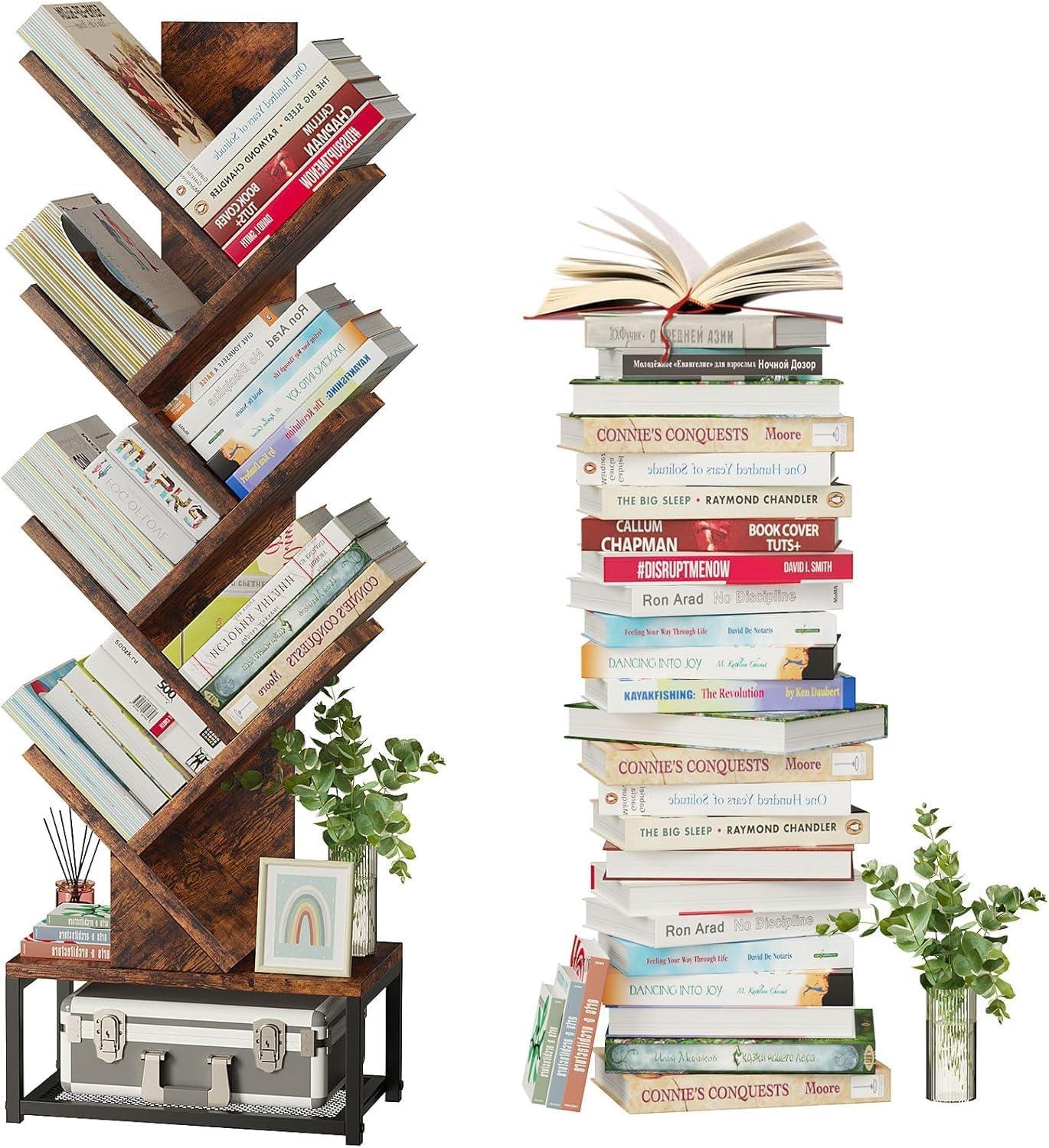 Discovering Style And Function In The Easycom 7 Tier Tree Bookshelf