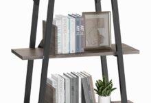 Discovering Style And Stability With The Garveehome 5 Tier Ladder Bookshelf