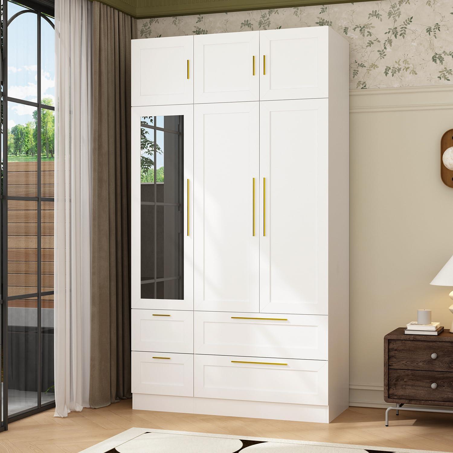 Discovering Style And Storage Our Take On A Sleek 3 Door Wardrobe With Mirror