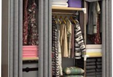 Discovering The Oocco Cloth Wardrobe Simple Spacious And Sturdy Storage