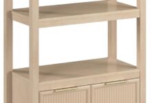 Discovering The Perfect Balance Of Style And Function In A Fluted Bookcase