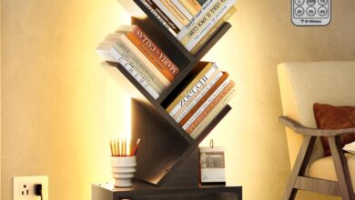 Discovering The Perfect Blend Of Style And Function In A 3 Tier Tree Bookshelf