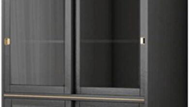 Discovering The Perfect Blend Of Style And Function In Our Black White Sliding Bookcase