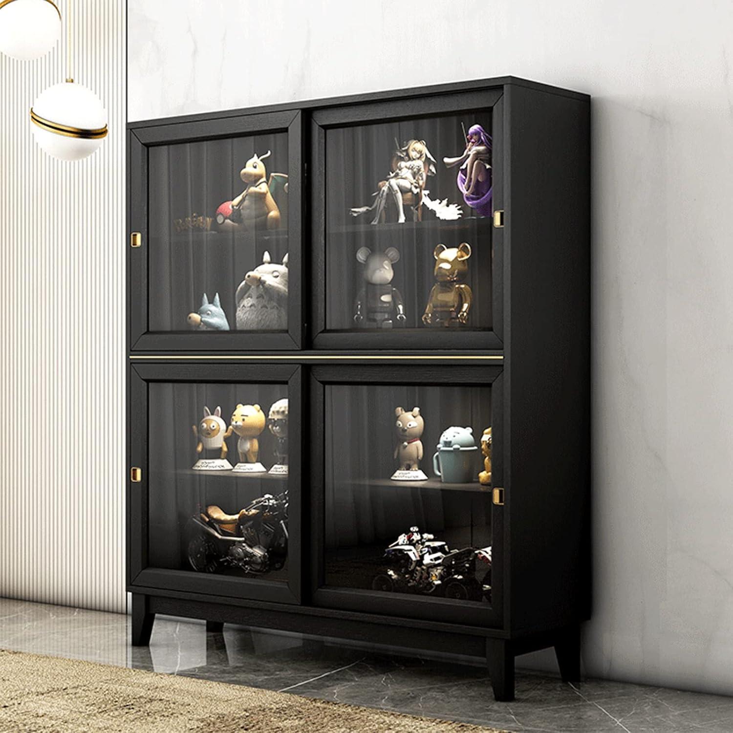 Discovering the Perfect blend of Style and Function in Our Black & White sliding Bookcase