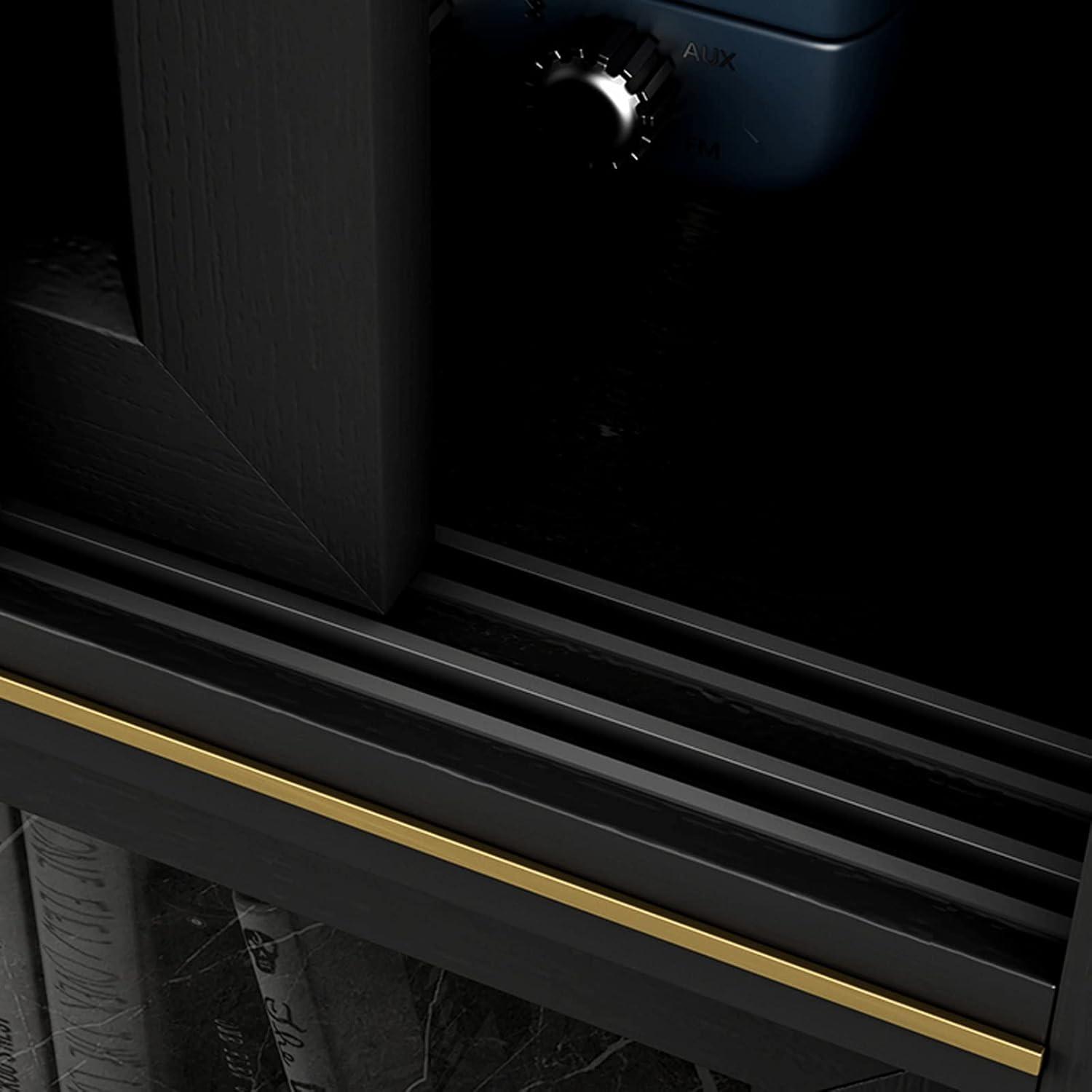 Discovering the Perfect Blend of Style and Function in Our Black & White Sliding Bookcase