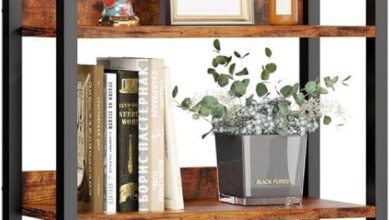 Discovering The Perfect Blend Of Style And Storage With A 6 Tier Rustic Bookshelf