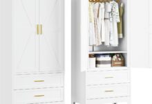 Discovering The Perfect Metal Wardrobe Storage Stability And Style