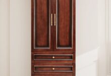 Discovering Timeless Charm And Storage In A Solid Wood Armoire Wardrobe