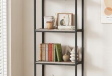 Discovering Versatility And Style With The Yusong 4 Tier Industrial Bookcase