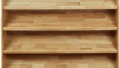 Discovering Versatility Our Experience With The 4 Tier Leaning Wood Shelf