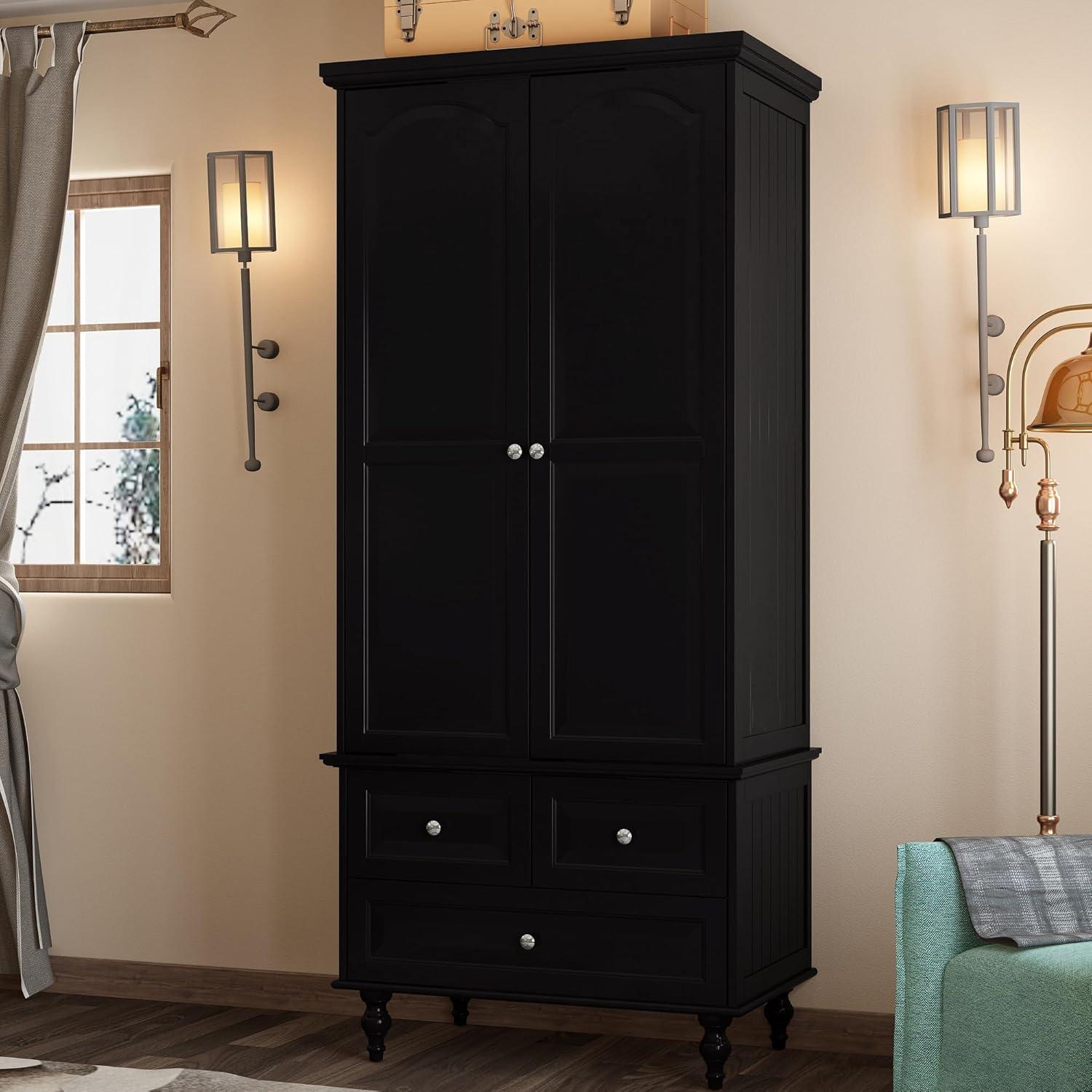 Discovering Vintage Charm And Practical Storage With Moumon Armoire Wardrobe