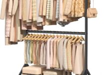 Double Rod Clothing Rack That Balances Strength Space Style Perfectly