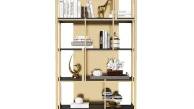 Elevate Our Living Space Exploring A Stylish Metal And Wood Bookshelf Stand