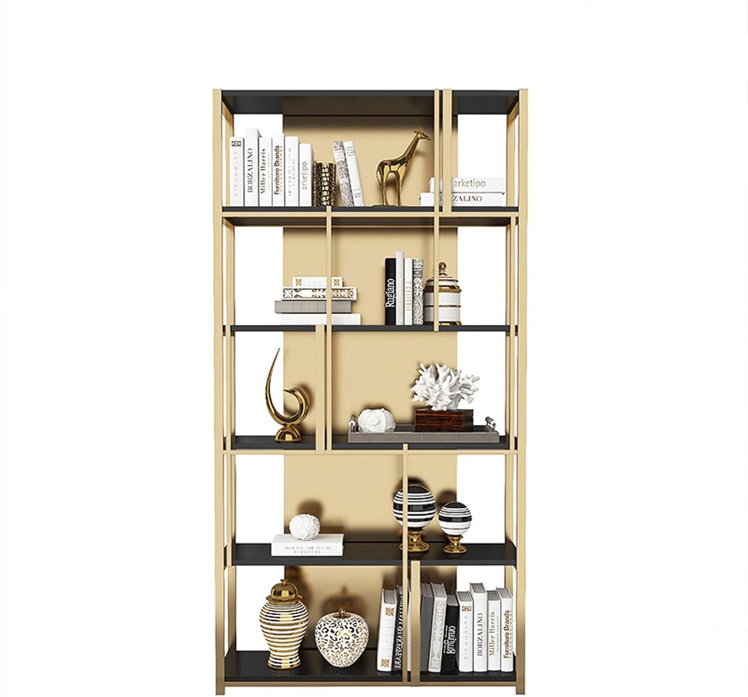 Elevate Our Living Space Exploring A Stylish Metal And Wood Bookshelf Stand