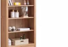 Elevate Our Space Exploring The Versatile Solid Oak Bookshelf And Display Cabinet