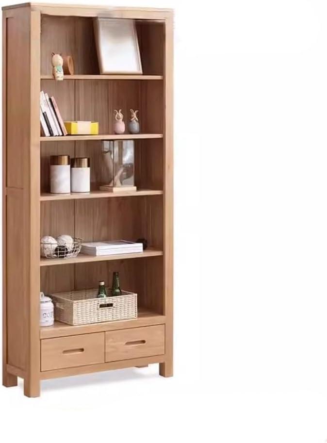 Elevate Our Space Exploring The Versatile Solid Oak Bookshelf And Display Cabinet