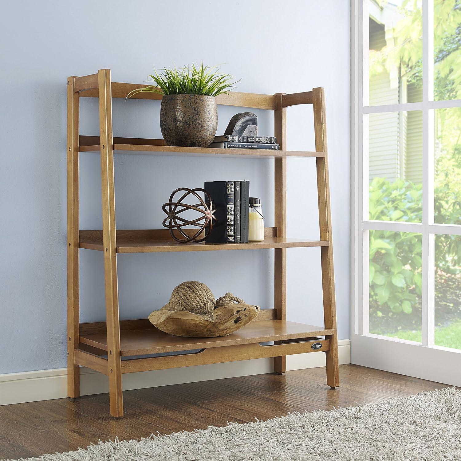 Elevate Our Space with Crosley's⁤ Mid-Century Modern Landon Bookcase