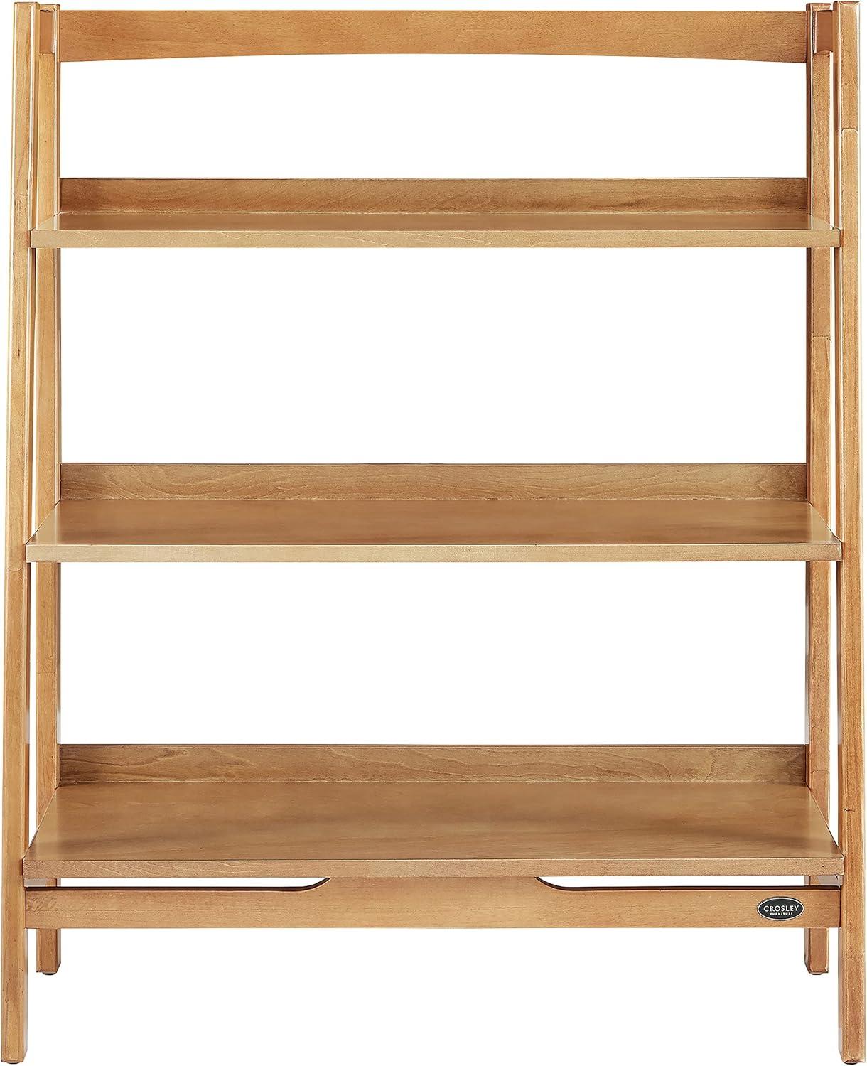 Elevate Our Space with Crosley's Mid-Century Modern Landon Bookcase