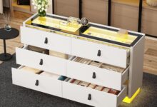 Elevate Storage And Style With A Sleek Modern Closet Island