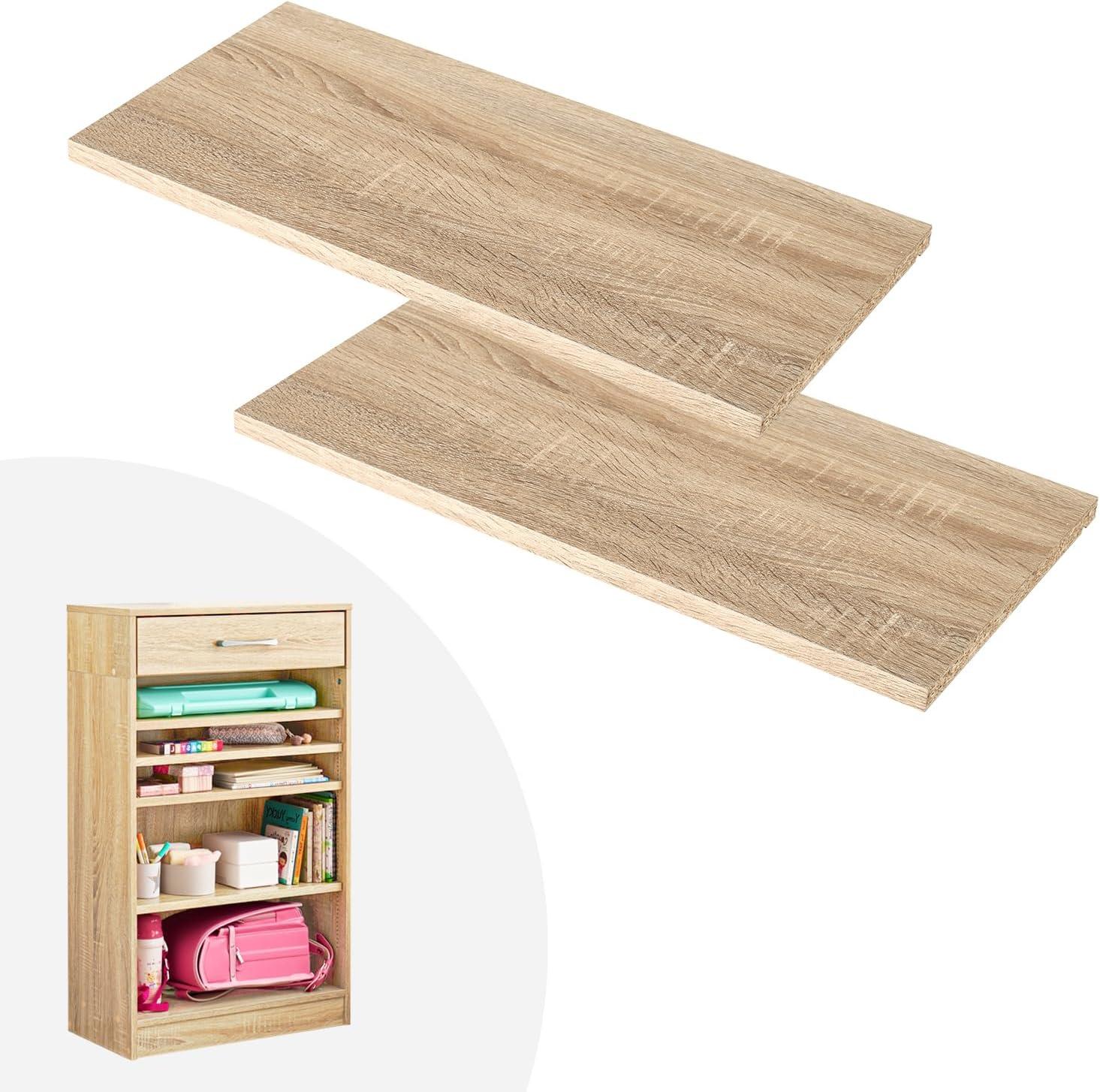 Exploring Flexible Shelving: Hagihara RCC-1709NA's modern Wood Grain Set