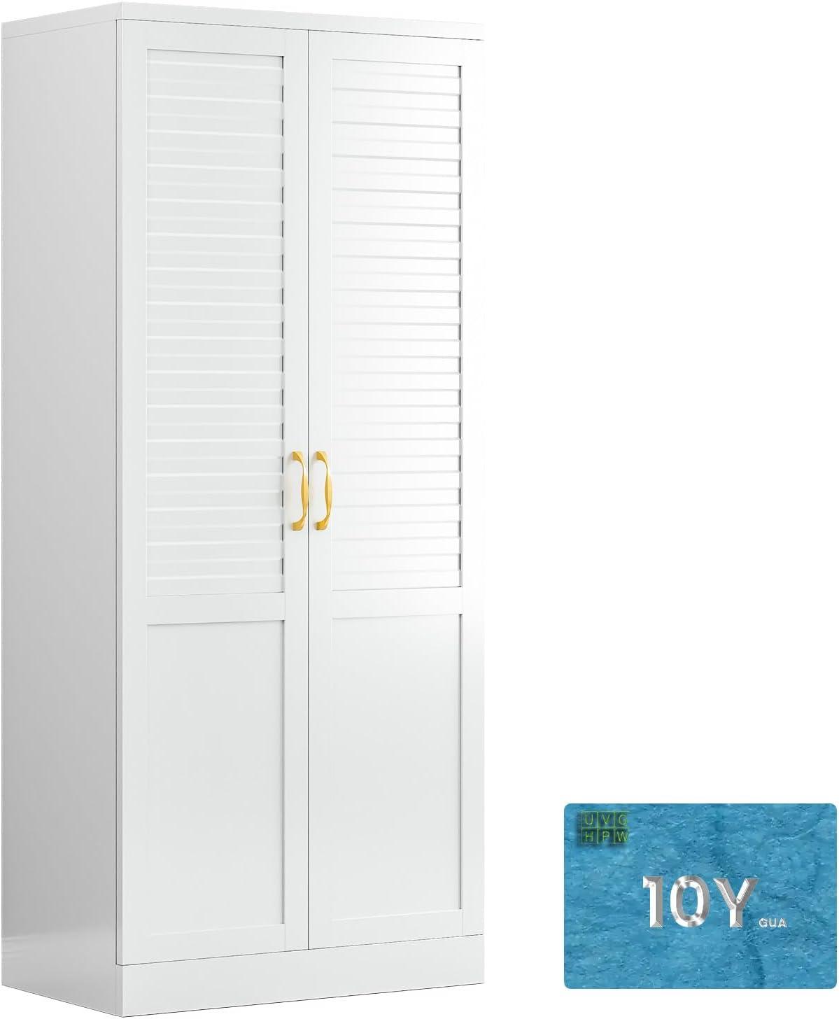 Exploring Style And Function In A Modern Metal Wardrobe With Shelves