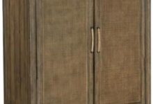 Exploring The Bowery Hill Wardrobe Stylish Storage With Natural Flair