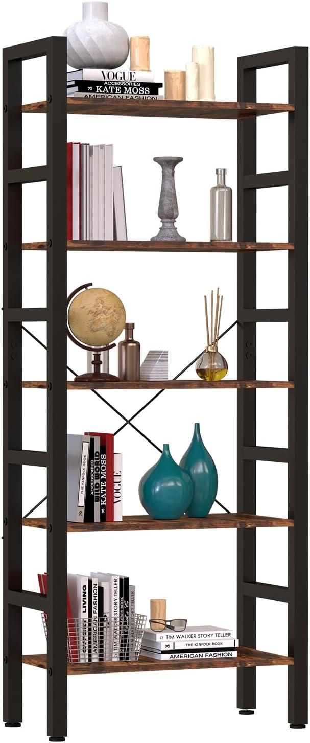 Exploring The Parcus 5 Tier Bookshelf Stylish Storage For Every Room