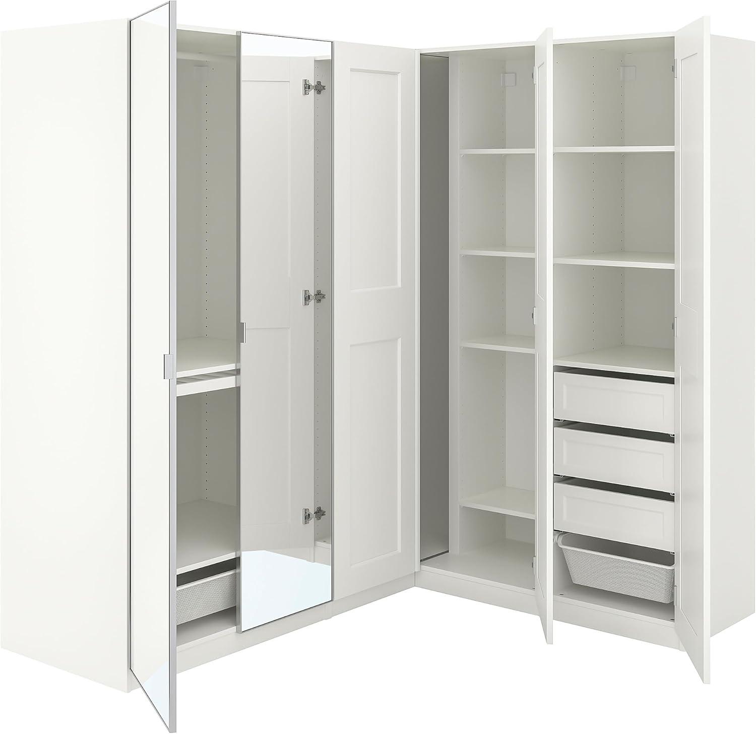 Exploring The Pax Grimo Aheim Corner Wardrobe Space And Style Combined