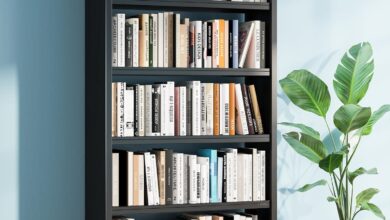 Exploring The Versatility And Strength Of A 5 Tier Metal Bookshelf