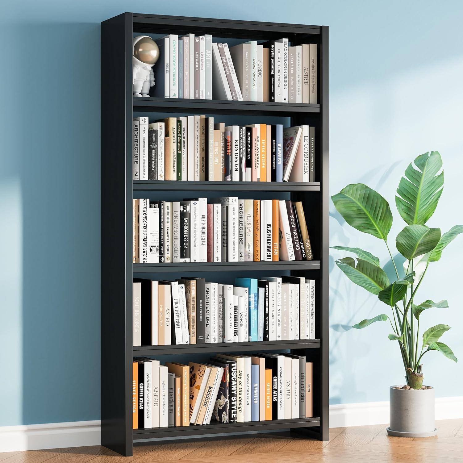 Exploring The Versatility And Strength Of A 5 Tier Metal Bookshelf