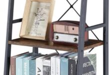 Exploring The Versatility Of A 3 Tier Industrial Wood And Metal Bookshelf
