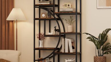 Exploring The Versatility Of A 9 Tier Rustic Wooden Bookshelf For Any Room