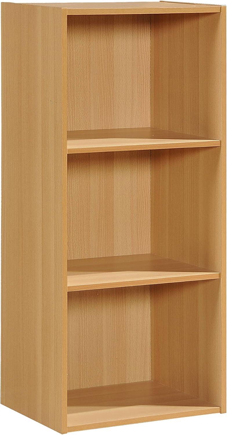 Exploring The Versatility Of The Hodedah Beech 3 Shelf Bookcase Together