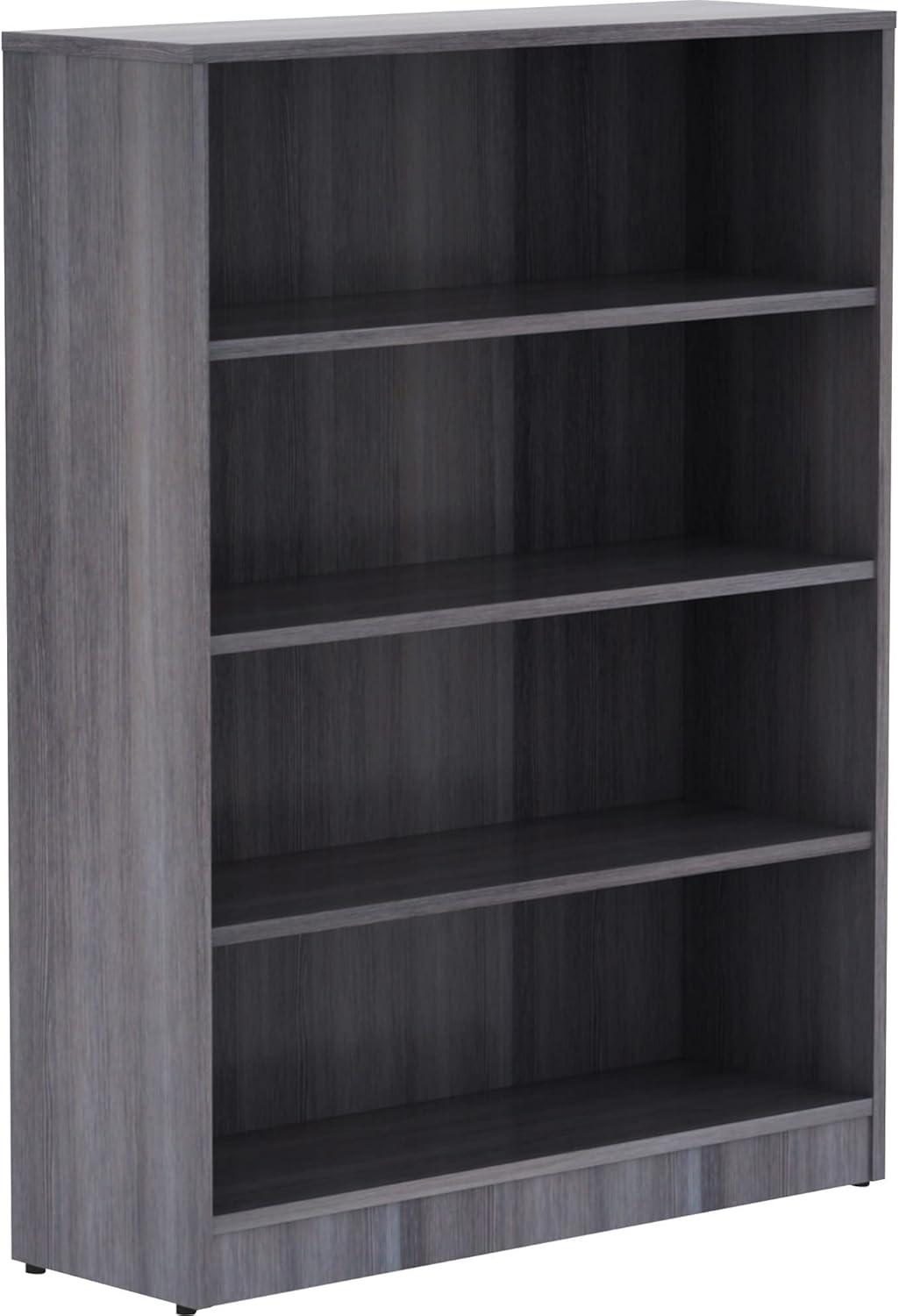 Exploring The Versatility Of The Lorell Weathered Charcoal Laminate Bookcase