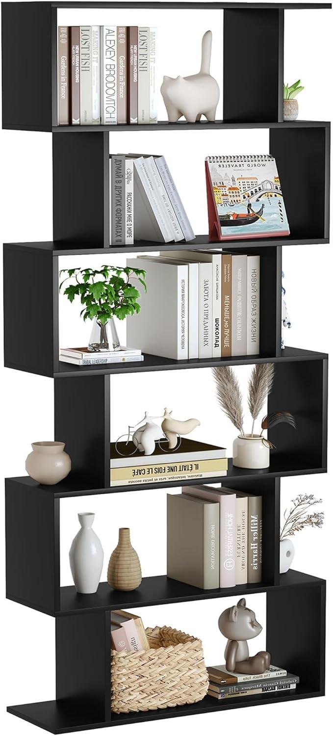 Exploring The Yusong 6 Tier S Shaped Bookcase Modern Style Meets Function