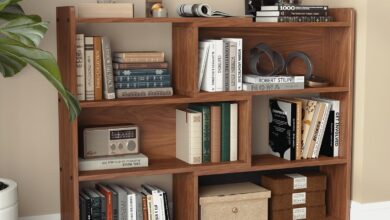 Exploring Versatile Storage The Expandable Walnut Low Bookcase Review