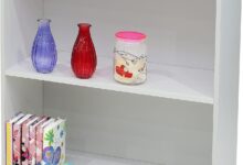 Finding Balance Exploring The Design And Function Of A 2 Tier White Wood Bookcase